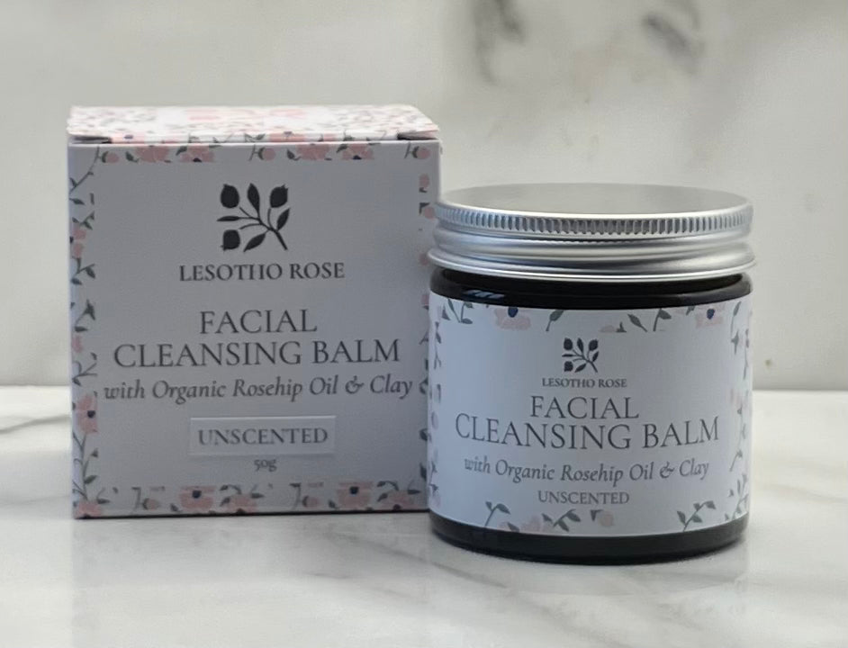 Organic Rosehip Oil and Clay Cleansing Balm - Unscented