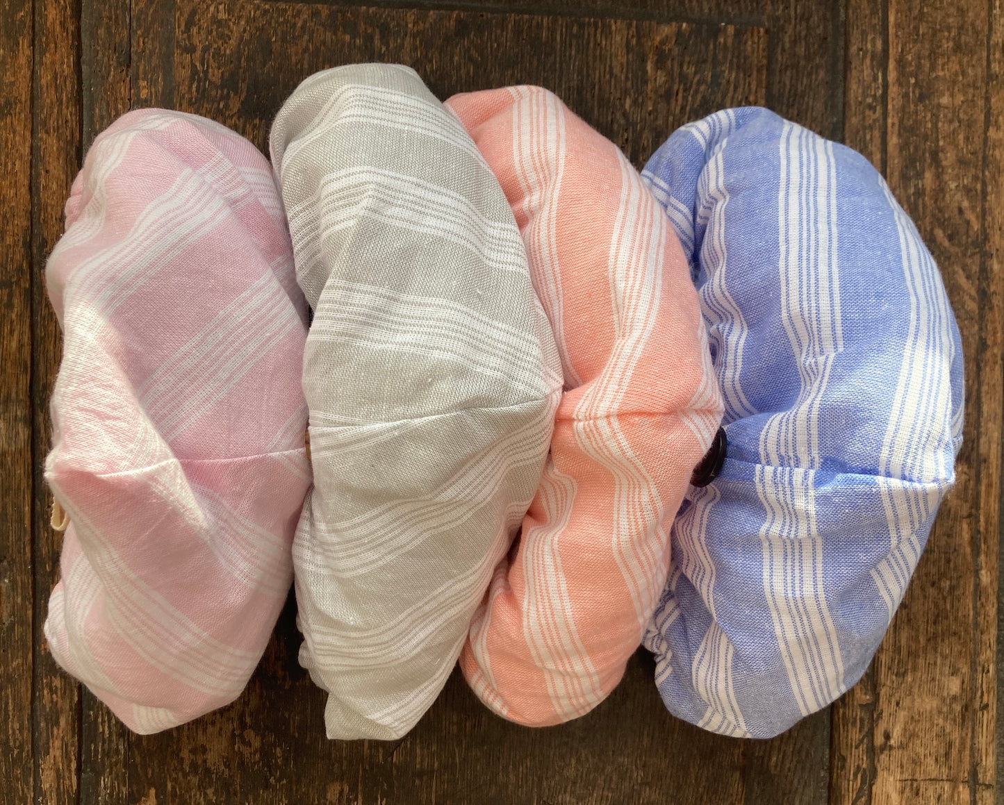 Hammam & Waffle Towel Hair Turban - Blue