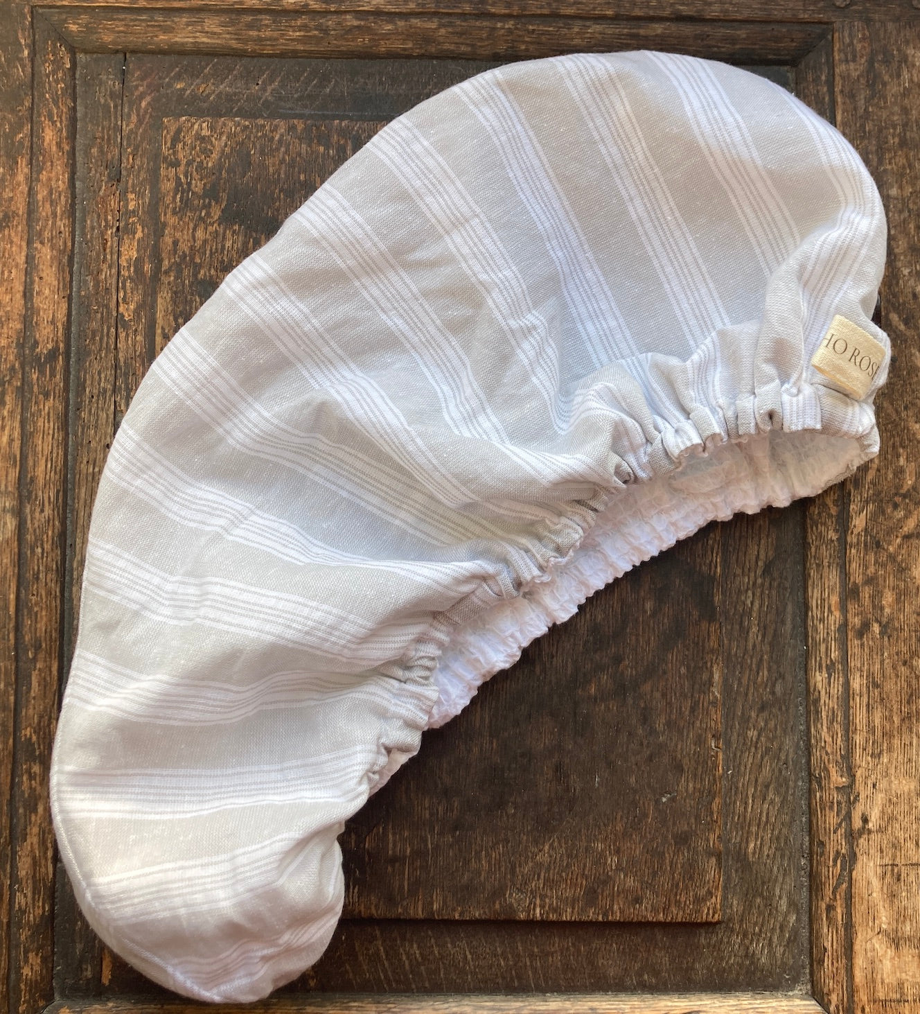 Hammam & Waffle Towel Hair Turban - Grey