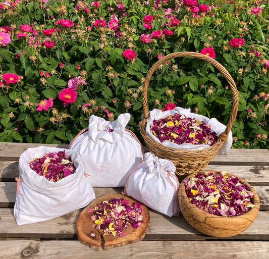Our Top 3 Uses for Our Biodegradable Dried Rose Petals