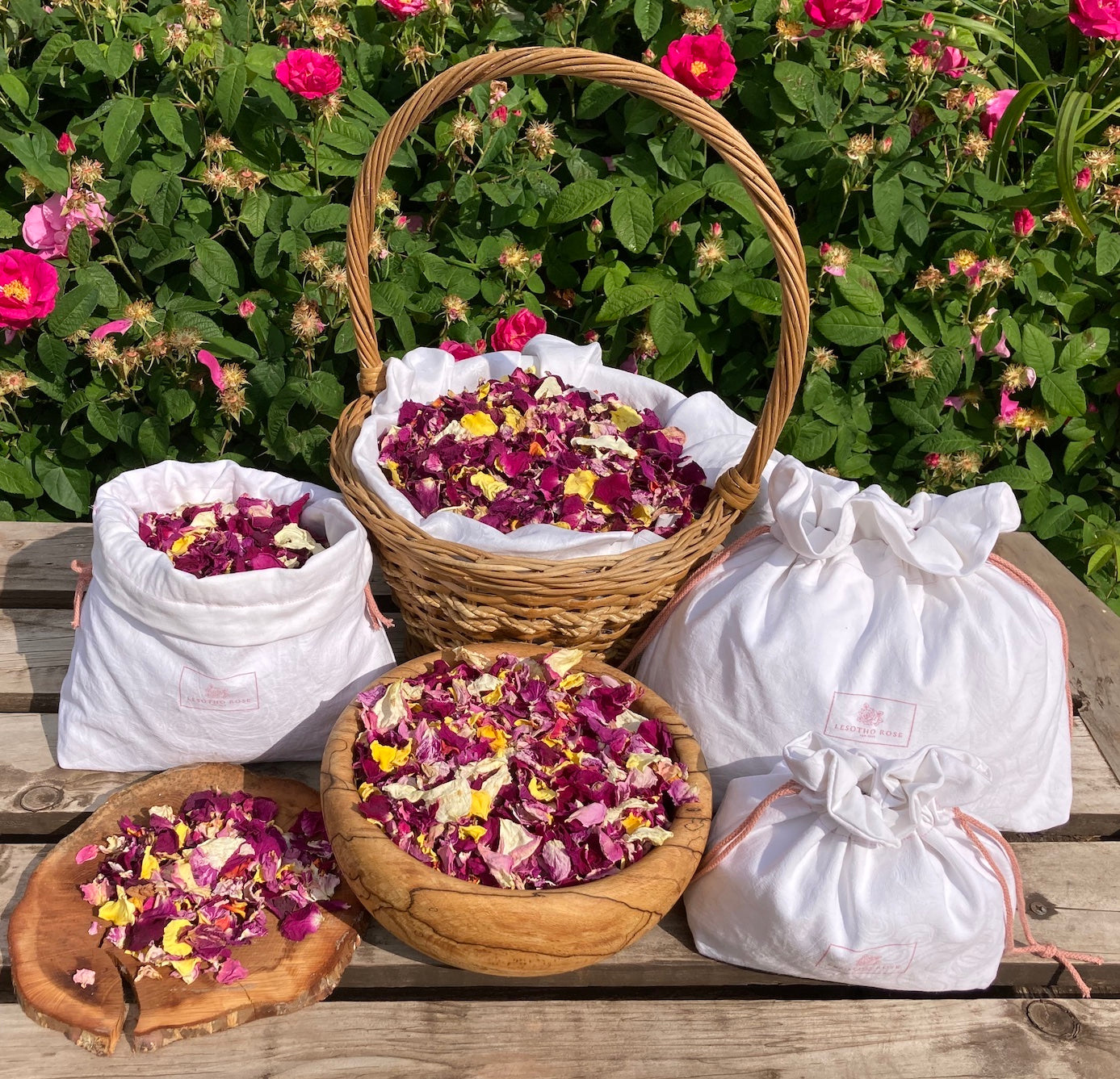 Dried Rose Petals