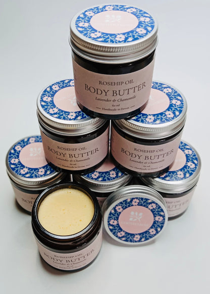 Lavender and Chamomile Rosehip Oil Body Butter