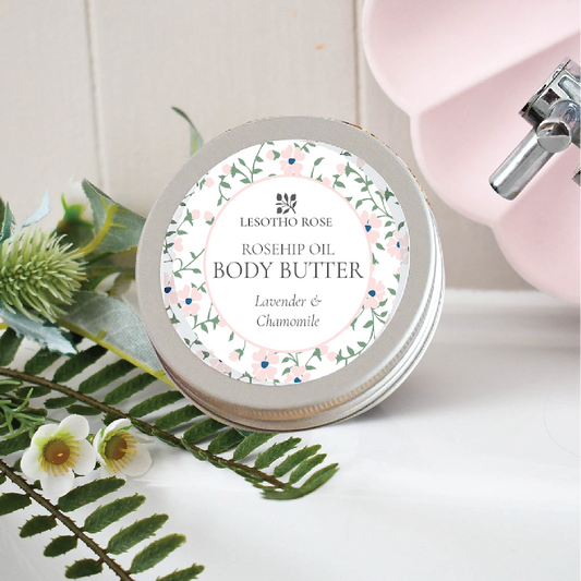 Lavender and Chamomile Rosehip Oil Body Butter