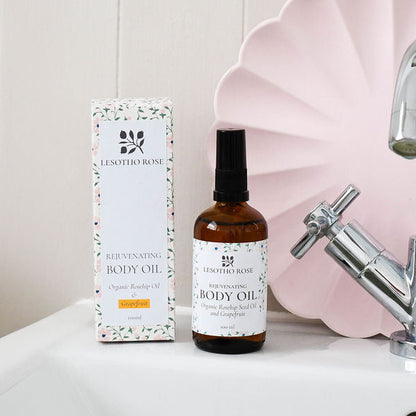 Body Oil - Rosehip Oil and Grapefruit