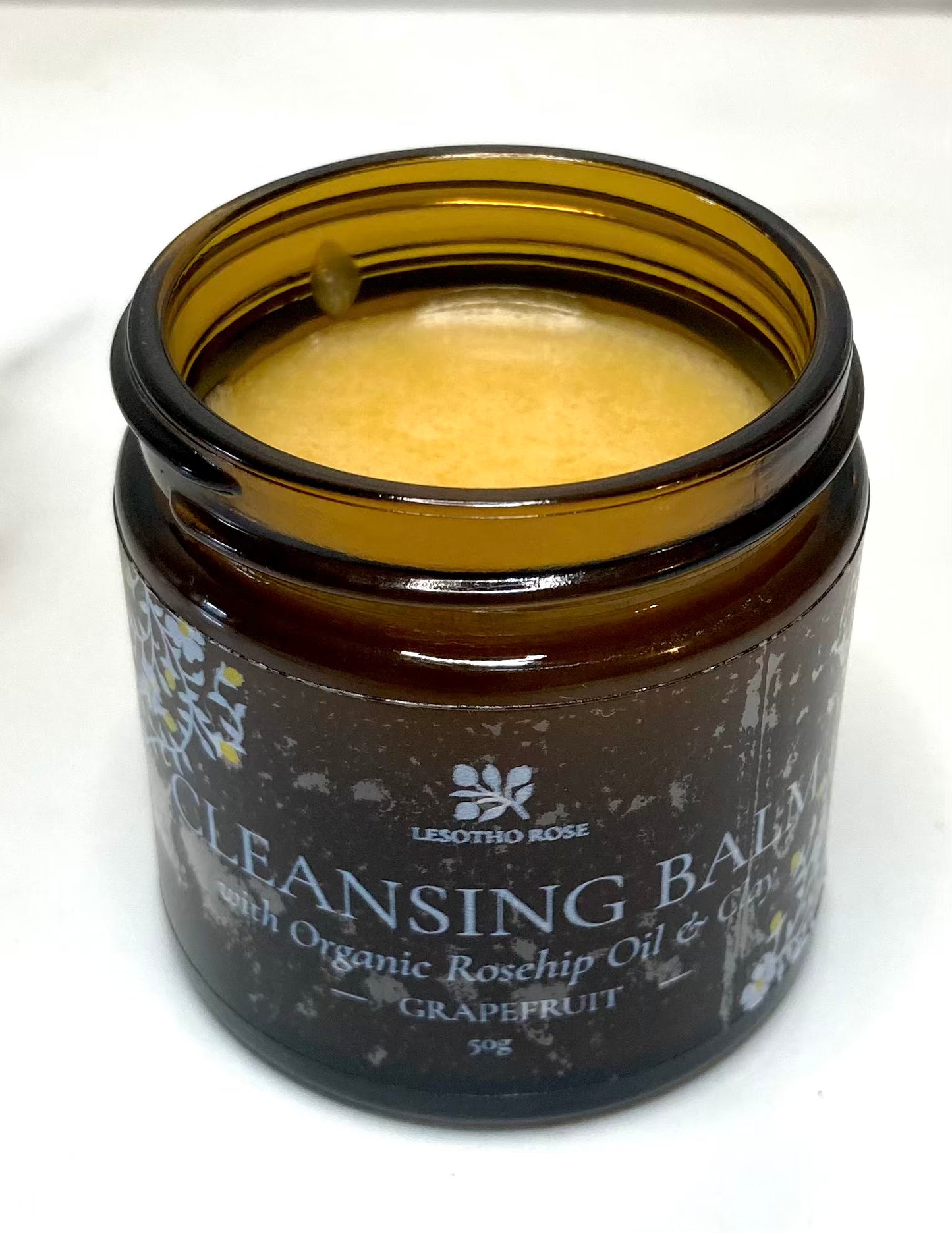 Organic Rosehip Oil and Clay Cleansing Balm with Grapefruit Oil