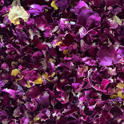 Dried Rose Petal Confetti - 1 Litre