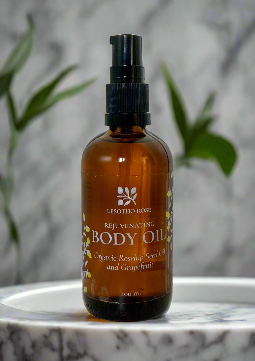 Rejuvenating Body Oil - Rosehip Seed Oil and Grapefruit