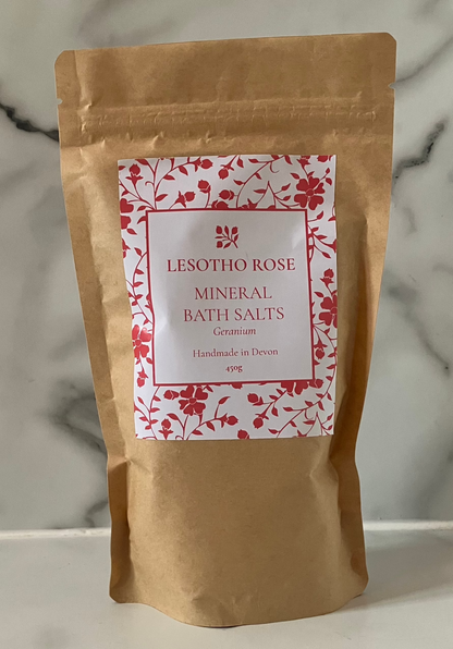 Geranium Mineral Bath Salts