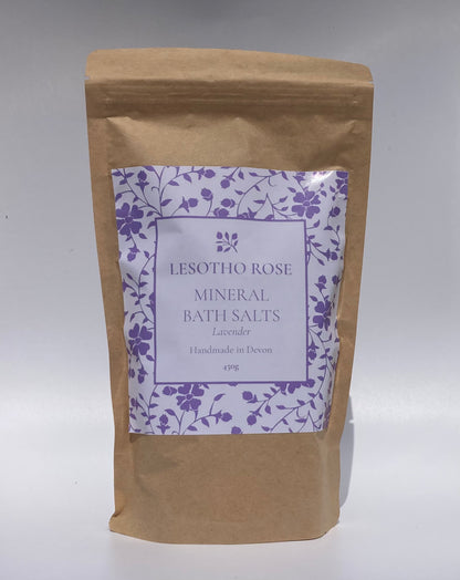 Lavender Mineral Bath Salts