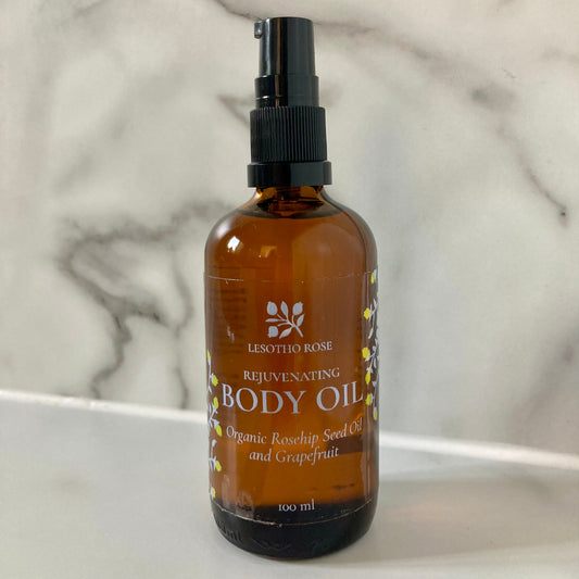 Rejuvenating Body Oil - Rosehip Seed Oil and Grapefruit