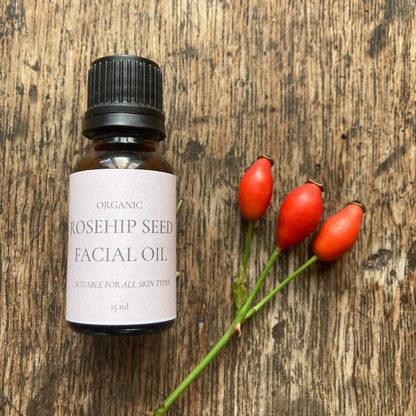 15ml - Organic Rosehip Seed Facial Oil