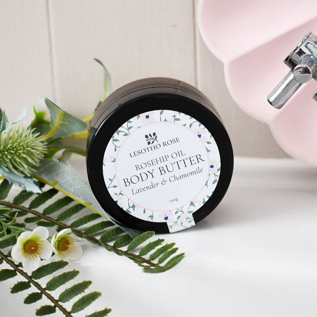 body butter on sink